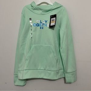 NWT Under ARMOUR Avy Loose Hoodie Size YSM